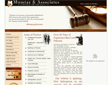 Tablet Screenshot of ma-law.org.pk